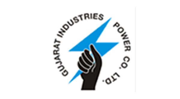Greenleaf EnviroTech presents the logo of GUJARAT INDUSTRIES POWER CO. LTD., featuring a symbolic hand holding lightning