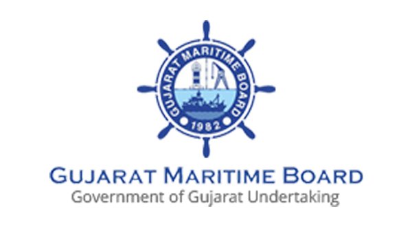 The Gujarat Maritime Board logo, symbolizing maritime development, prominently displayed on Greenleaf EnviroTech's website